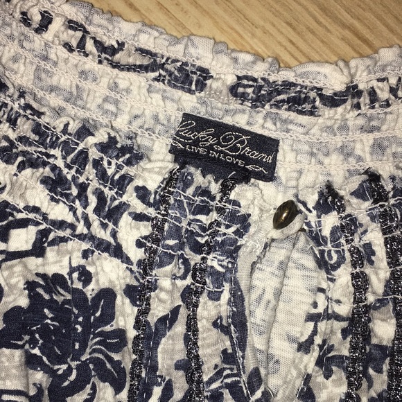 ❤️DONATED❤️Lucky Brand Blouse - Picture 3 of 4